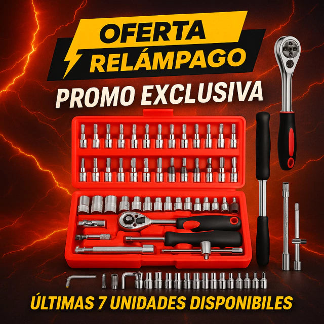 Alpina ProSet™ – Juego de Tubos Mecánicos 46 en 1