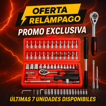 Alpina ProSet™ – Juego de Tubos Mecánicos 46 en 1