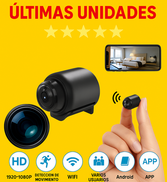 Mini Cámara Espía [SPY PRO®] FULL HD - WIFI