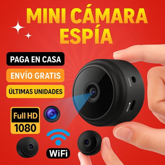Mini Cámara Espía 4k wifi inalámbrica🧐🫨