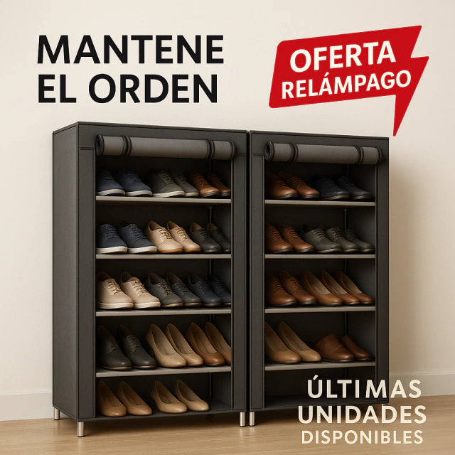 HomeShoe® – Estante Multiuso para Ropa, Zapatos y Botas ✨
