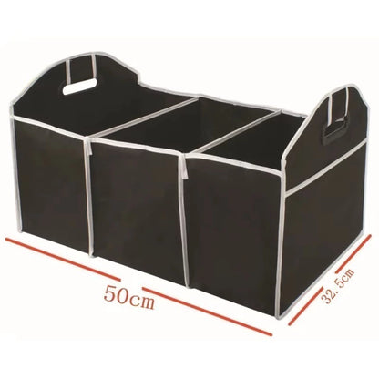 Organizador Plegable para Maletero de Auto – 3 Compartimentos Extra Grandes⭐