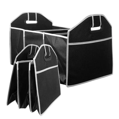 Organizador Plegable para Maletero de Auto – 3 Compartimentos Extra Grandes⭐